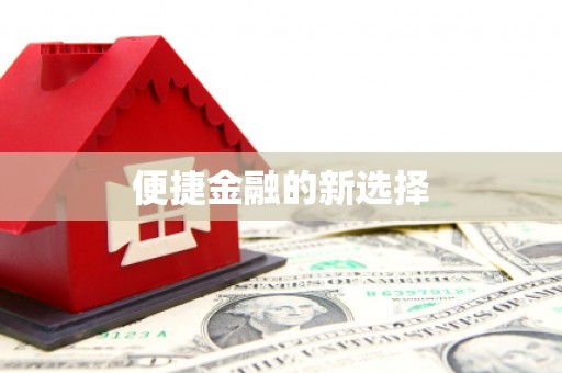 亳州便捷金融的新选择