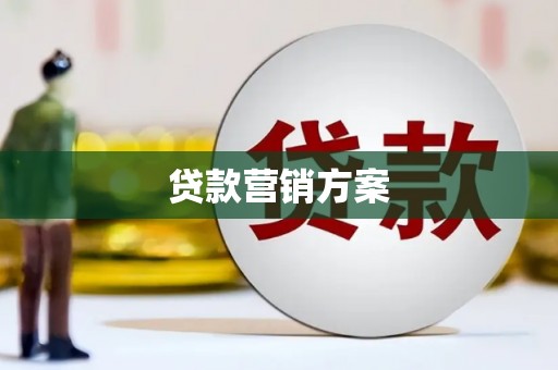 亳州贷款营销方案
