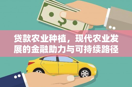 亳州贷款农业种植，现代农业发展的金融助力与可持续路径