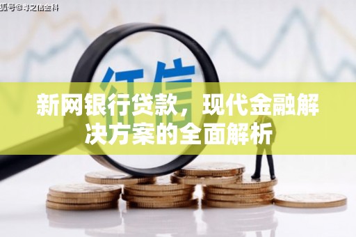 亳州新网银行贷款，现代金融解决方案的全面解析