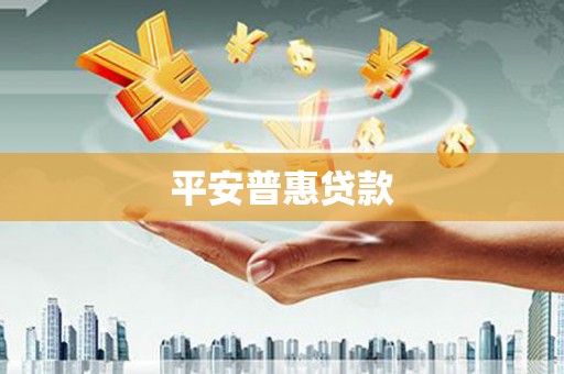 亳州平安普惠贷款