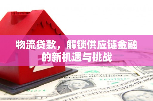 亳州物流贷款，解锁供应链金融的新机遇与挑战