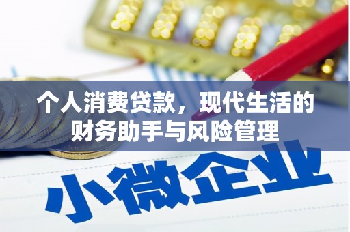 亳州个人消费贷款，现代生活的财务助手与风险管理
