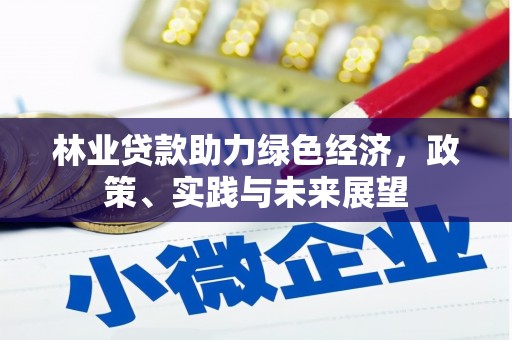 亳州林业贷款助力绿色经济，政策、实践与未来展望
